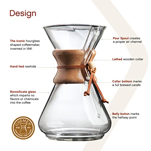 Chemex 10-Cup Pour-Over Coffee Maker
