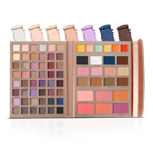 Profusion Cosmetics Artistry Attire 72pc Makeup Kit - Fold-Out Po...