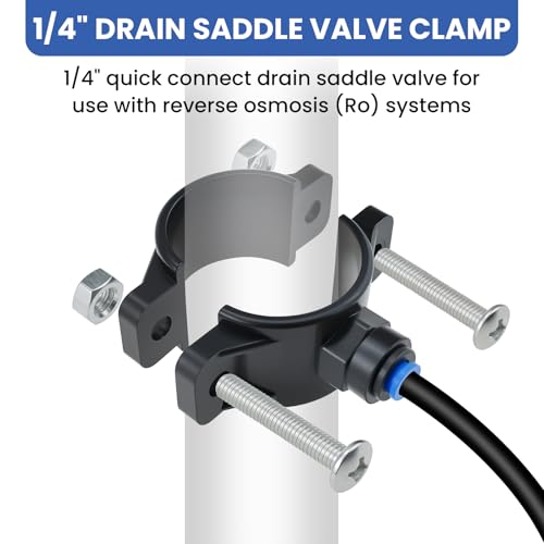 DALQUIS Drain Saddle Valve installed