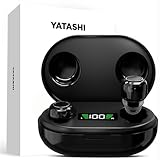 Hearing Aids for Seniors with Touch Control, Rechargable - Lightweight Portable Design with Case - Black