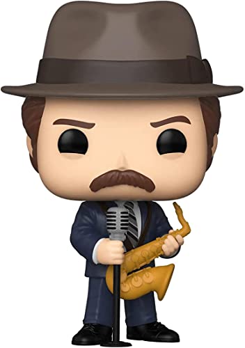 Funko Pop! TV: Parks and Rec - Ron Swanson - Duke Silver - Parks and Recreation - Figura de Vinilo Coleccionable - Idea de Regalo- Mercancia Oficial - Juguetes para Niños y Adultos - TV Fans
