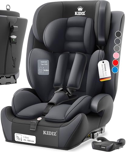 KIDIZ® Autokindersitz Kinderautositz Gruppe 1+2+3 9-36 kg...