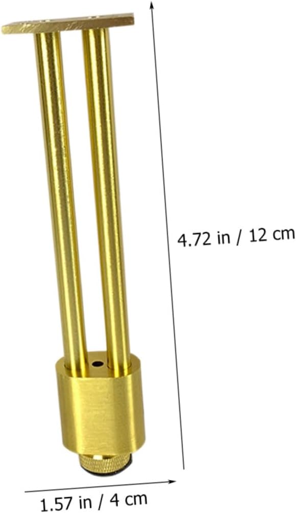 VALICLUD 4pcs Adjustable Aluminum Alloy Cabinet Feet, Metal Furniture Legs with Dual-Column Support, 12cm Height, Leveling Feet for Bathroom Cabinets, Tv Stands, and Furniture Accessories