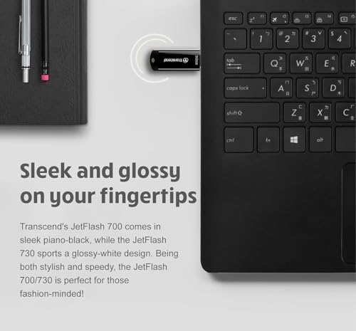 JetFlash 700 USB 3.1 Gen 1 da 64 GB, chiavetta USB nera - TS64GJF700 - Chiavetta USB - Immagine 5