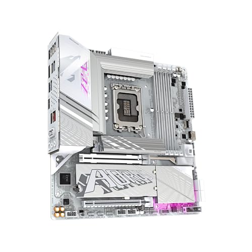 Image of GIGABYTE Z890M AORUS Elite WIFI7 ICE Ultra Core (Series 2) LGA 1851, ATX, DDR5, 3X M.2, PCIe 5.0, Thunderbolt 4, WIFI7, 2.5GbE LAN, EZ-Latch