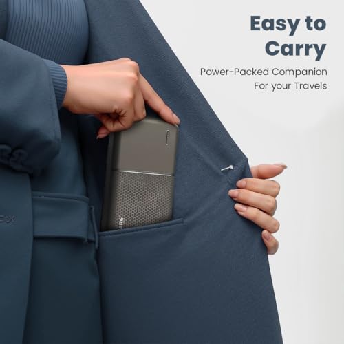 Image of Lapcare Smart Tank Ultra 20000mAh Power Bank | 22.5W Fast Charging | Dual USB + Type-C Output | LED Indicator | Portable Power House for Smartphones, Tablets & Accessories