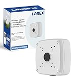  Lorex ACJNCD4B - Scatola di giunzione esterna per 4 telecamere a vite (bianco, confezione da 1)