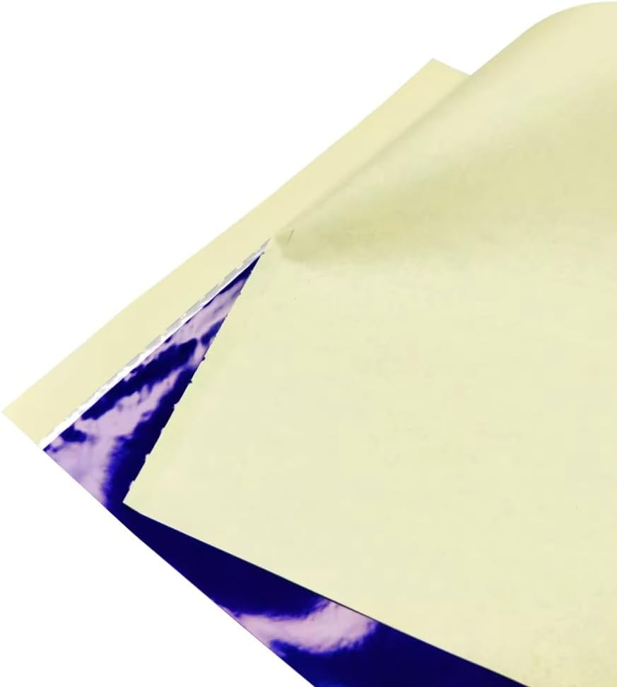 100 Sheets Tattoo Transfer Paper -Audersigt® HD Gold Label Premium 4 Layers 8 1/2" X 11" DIY Tattoo Transfer Machine Transfer Paper for Tattoo Transfer