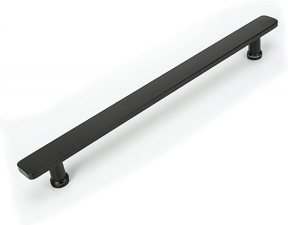 Shower Door Handle for Glass Door, Shower Screen Door Knob Replacement, Stainless Steel Pull Push Barn Door Handle-White