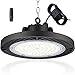 100W LED UFO Proiettore Faretto LED Lampadario UFO Lampada Interni Industriale LED Luce Bianca 6000K, Lampada da Officina LED High Bay Light per Soggiorno Officine e Case ecc