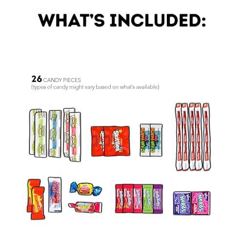 image for CRAVEBOX Snacks Box Variety Pack Care Package (65 Count) Mother's Day 