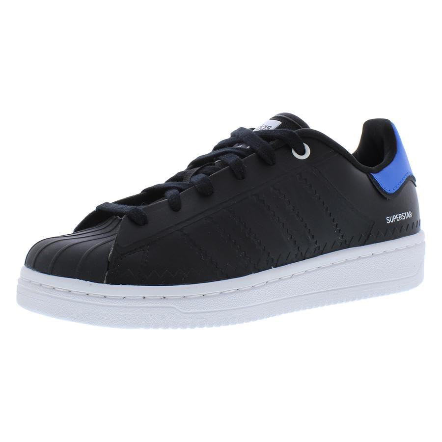 Image of adidas Superstar OT Tech Mens Shoes Size 5, Color: Core Black /Cloud White /Blue Bird