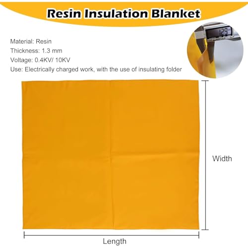 Outils d'isolation anti-électrocution de 100 x 200 cm pour atelier de maintenance