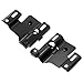 KUAFU Set of 4 Front Bumper Bracket Compatible with 2001-2007 Ford Ranger Replacement for FO1067143 FO1066143 FO1067144 FO1066144 1L5Z17859AA 1L5Z17859AB 1L5Z17752AA 1L5Z17752AB Steel Electrophoresis