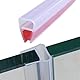 Duschdichtung 8mm Selbstklebend Duschtür Dichtung Dusche Glastür Silikon Duschwand Dichtung Passt Auf 7mm 8mm Glasstärke Transparent 200cm(U-8mm)