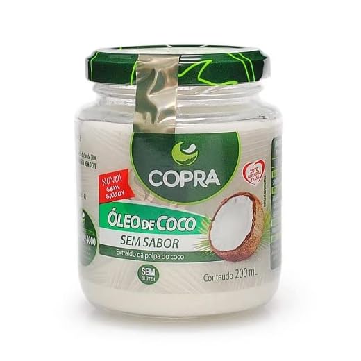COPRA Óleo de Coco sem Sabor Organico, 200 Ml