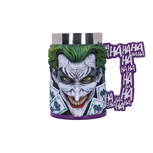 Nemesis Now Licencia oficial The Joker Tankard, morado, 15,5 cm