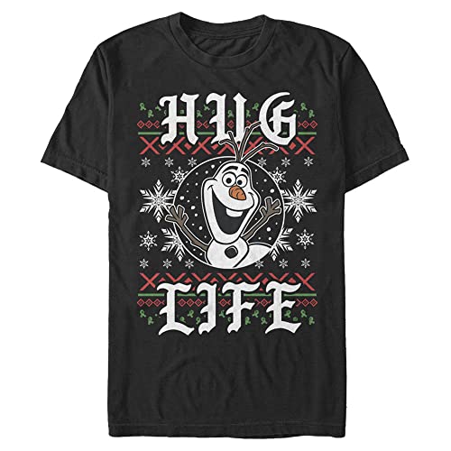 Disney Hug Life Olaf T-Shirt Homme le sourire et l'esprit feel-good
