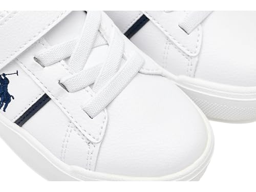 POLO RALPH LAUREN Kids Mens Frazier (Little Kid) White/Navy 11 Little Kid M by POLO RALPH LAUREN - Used condition - Image 6