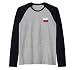 Poccna Russische Flagge Russland Flaggen für Herren Damen Raglan