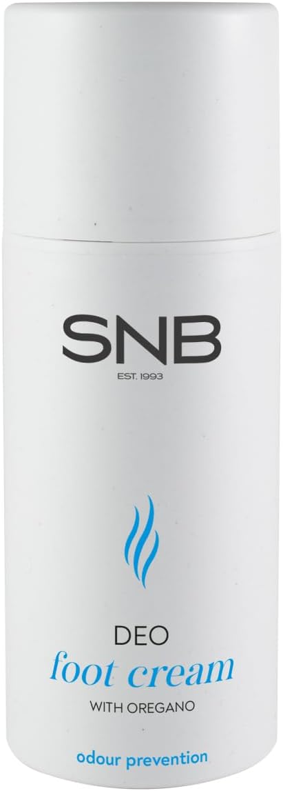 SNB Professional Foot Cream with Oregano and Orange Oil, Lavender, Mint and Eucalyptus, 100 ml, deodorising care for fresh and soft foot skin