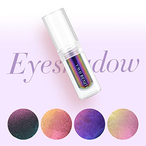 Ymh Beaute Liquid Glitter Eyeshadow, Pigmented, Long Lasting, Quick Drying, Easy To Apply, Loose Glitter Glue For Eye Crystals Makeup (07 Blue - Purple) #TOP6