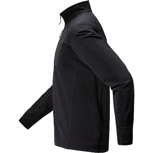 Image of Arc'teryx Delta Jacket Men's | Versatile Polartec Power Dry Fleece Jacket | Black, X-Small