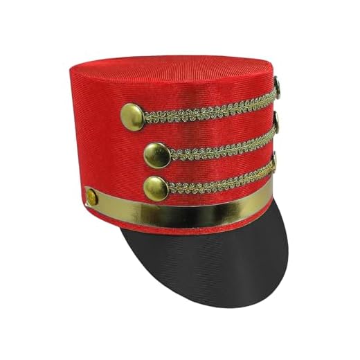 Chapeau de fanfare, accessoire de cosplay, accessoire de soldat jouet | pour Noël, déguisement, fête, carnaval, Halloween, réunions de famille, défilés