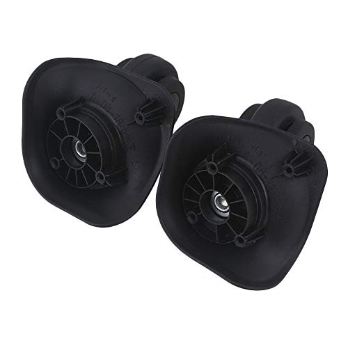 Wheels,Swivel Caster 9x9.6x4.9CM Black Left&Right Lightweight Luggage Universal Wheels Accessories Pack of 4 (Color : 2Pcs)(4pcs 1/2inch)3