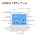 Beok BOT-313 WiFi Programable Cableado Digital Calderas De Gas Termostato Se Puede...