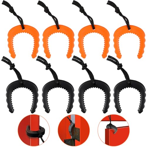 Briwooody First Responder Türstopper, taktischer Polizei-Türstopper, Marmelade mit Nylonschnurbefestigungen für Strafverfolgung, Notfall, medizinische Dienste, Feuerwehrmann-Zubehör (Schwarz und Briwooody First Responder Türstopper, taktischer Polizei-Türstopper, Marmelade mit Nylonschnurbefestigungen für Strafverfolgung, Notfall, medizinische Dienste, Feuerwehrmann-Zubehör (Schwarz und
