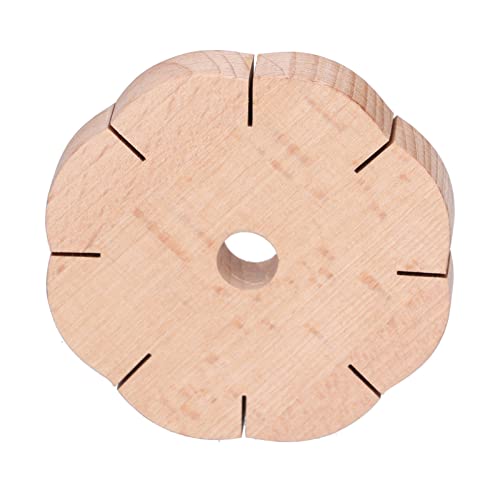 Kit de Brazalete, Use Fácilmente el Disco Trenzado de Madera Ligera con una Mano Portátil para Manualidades para Uso Doméstico