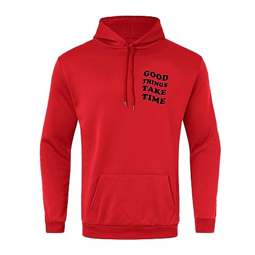 Sweatshirt à capuche pour homme pull basique coupe classique décontractée - 3