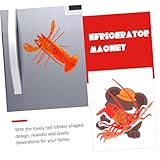 Zoom IMG-1 topperfun frigorifero magnetico aragosta rossa Zoom IMG-1 topperfun frigorifero magnetico aragosta rossa