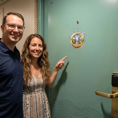 Imán decorativo para puerta de crucero personalizado miniatura 2