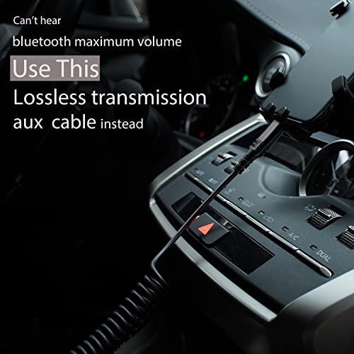 Câble USB-C vers Aux pour stéréo de voiture adaptateur audio type C enroulé de 4FT pour Android