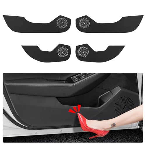 LUNQIN Car Door Anti Kick Pad for Honda Accord Accessories 2023 2024 2025 11th gen Protector Mat Dirty Collision Stickers Inner Decorative