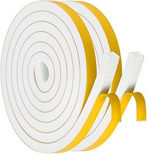 YOCCEK 4m Dichtungsband Selbstklebend für Türen Fenster