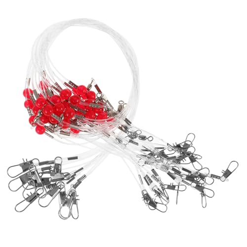 BESPORTBLE Fishing Leaders Wire Kit 12pcs Saltwater Leaders Line for Professional Anglers