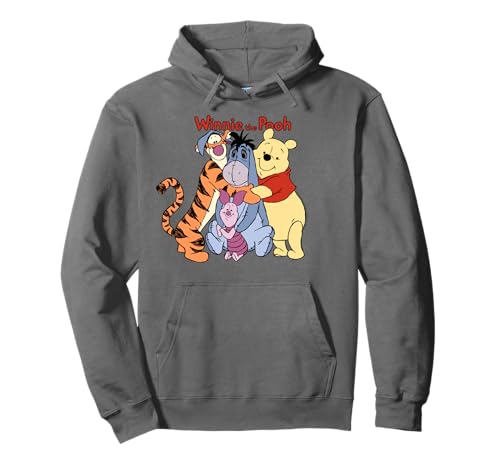 Disney Winnie The Pooh Group Shot Hug Pullover Hoodie