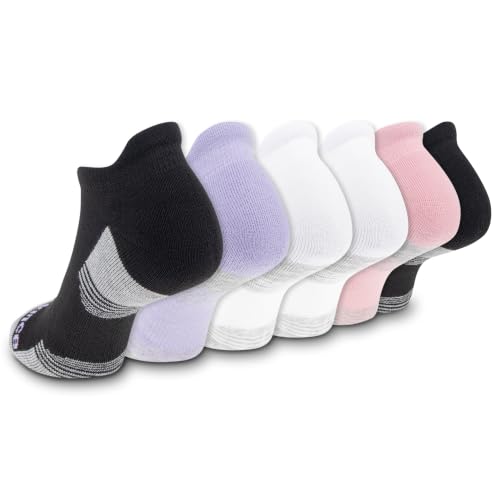 Image of New Balance Unisex Adult Performance Cushioned No Show Socks, 6-12 Pairs