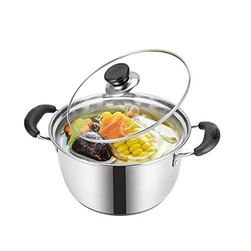 Pot en acier inoxydable 2.4L polyvalent pour soupes et repas de famille - 3