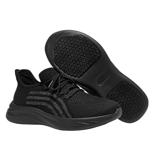 Image of Professional Chef Leather Shoes Chef Clogs for Men Womens Unisex Non Slip Oil Water Resistant Food Service Work Sneakers Comfort Casual Shoes