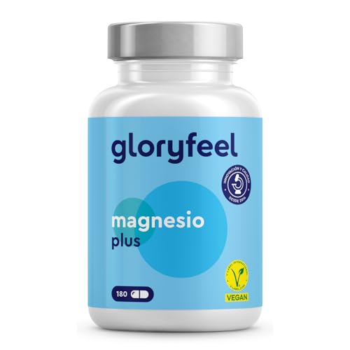 Citrato de Magnesio Premium 1554mg - Para Músculos, Huesos y Sistema Inmunitario* - Alta biodisponibilidad con Vitamina B6 y B12 - Vegano, sin Aditivos y Probado en laboratorio