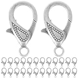 DIYEAH 50 Pièces Grand Fermoir Mousqueton Connecteur D'extension De Collier Résultats De...