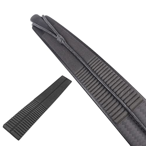 Dghaop Archery Recurve Bow String Silencers Black 3.9X0.98X0.1 Eva Limb Silencer Limb Dampener #TOP5