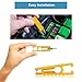 Zitehya 140pcs Mini Fuses Assortment Kit, Automotive Blade Fuses Kit with Puller, Low Profile Car Mini Fuse Replacement for Truck Camper Boat RV Marine (2A 3A 5A 7.5A 10A 15A 20A 25A 30A 35A)