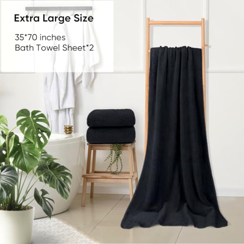 Toallas de baño HOMEXCEL grandes de secado rápido, ideales para tus sesiones de yoga y fitness 3
