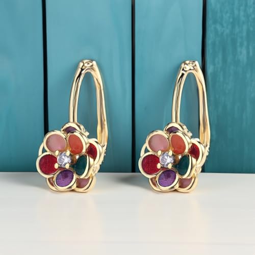 Amy & Annette Artisan Sterling Silver Stud Earrings for Women - Post Earrings for Women, 925 Sterling Silver Earrings3