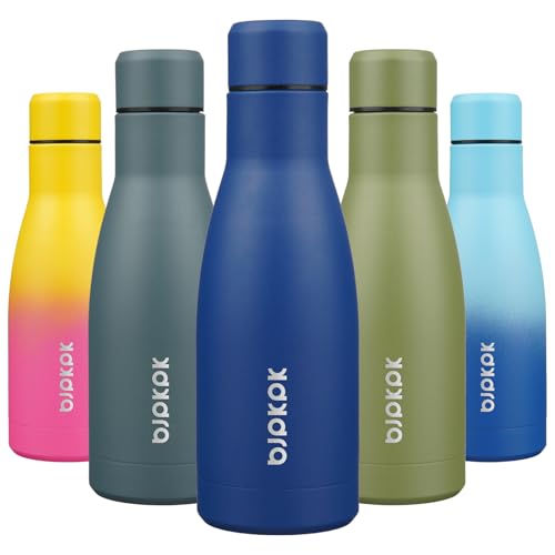 Image of BJPKPK 12 oz Small Mini Water Bottle, Insulated Stainless Steel Flask
